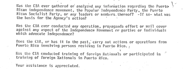 CIA Documents Shed Light on Puerto Rico's Role in Bay of Pigs Invasion, Confirm Surveillance of Pro-Independence Activists